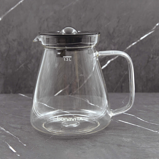 Enthusiast Replacement Glass Carafe with Lid Fits BVC2201GS and BVC2201GS-MB
