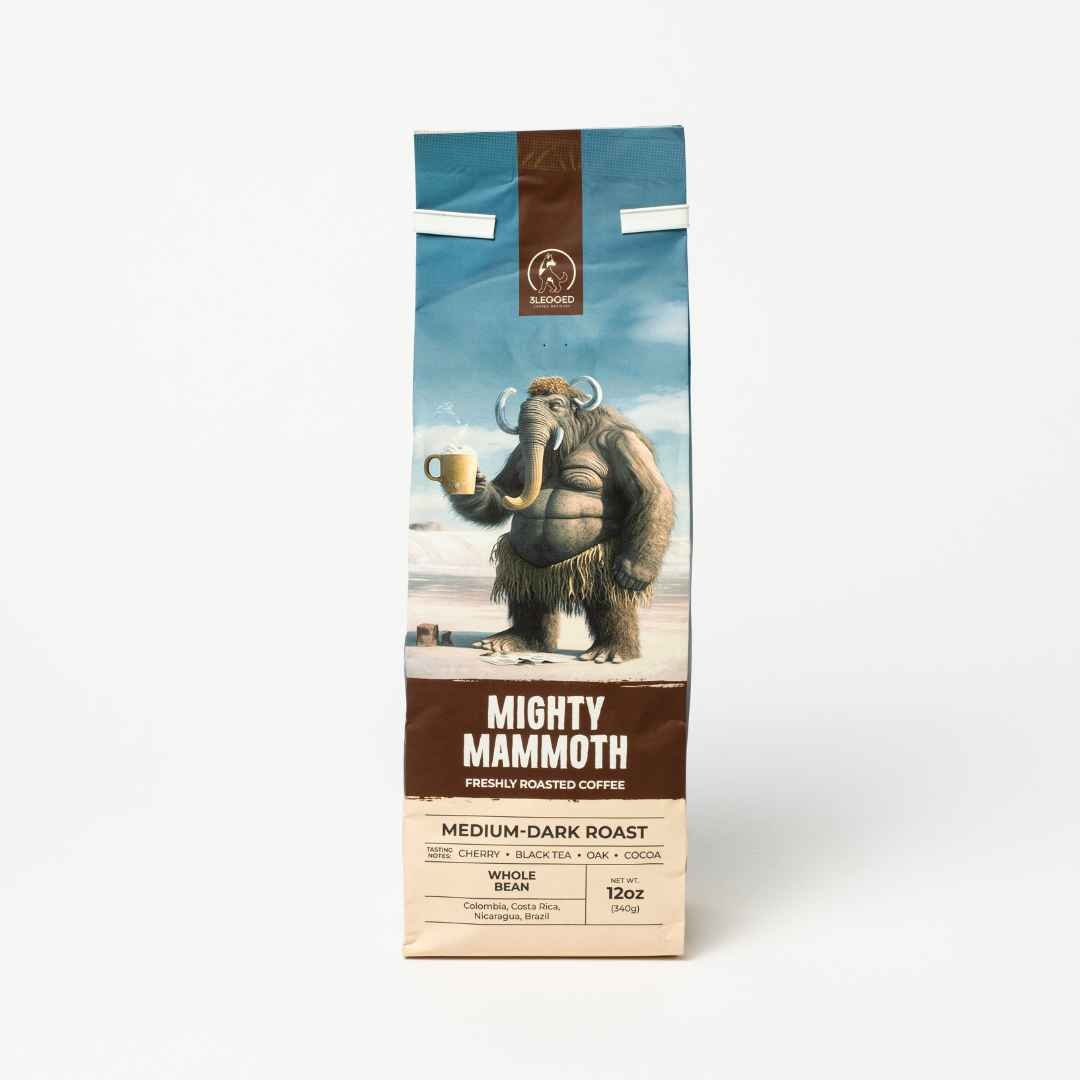 Mighty Mammoth Medium-Dark Roast Whole Bean Coffee