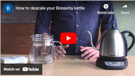 How to descale your Bonavita Electric Kettle