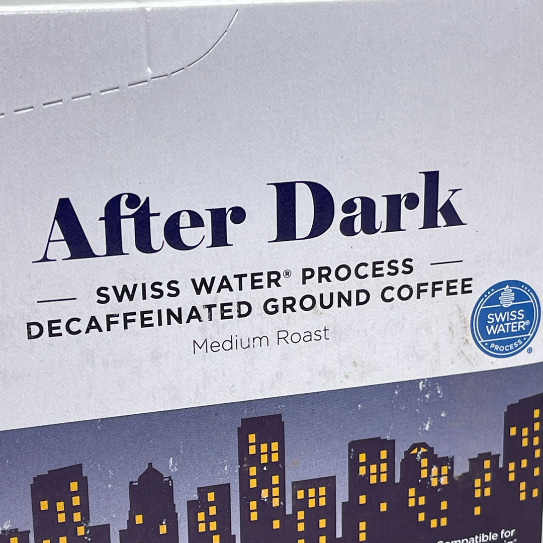 WOLFGANG PUCK (24 PACK) After Dark Decaf Coffee Single Serve Cups BB 10/25