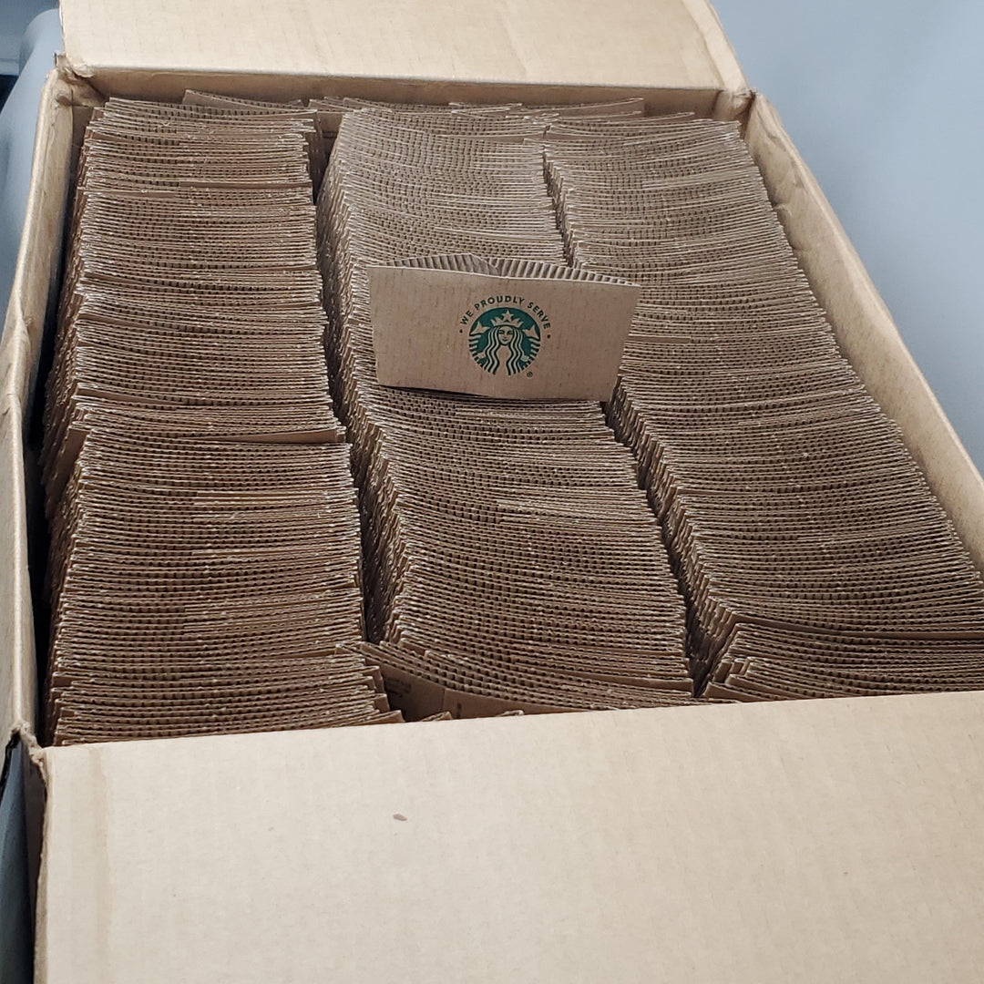 STARBUCKS (1,380 PACK) Hot Cup Sleeves for 12 - 20 oz Cups 11020575