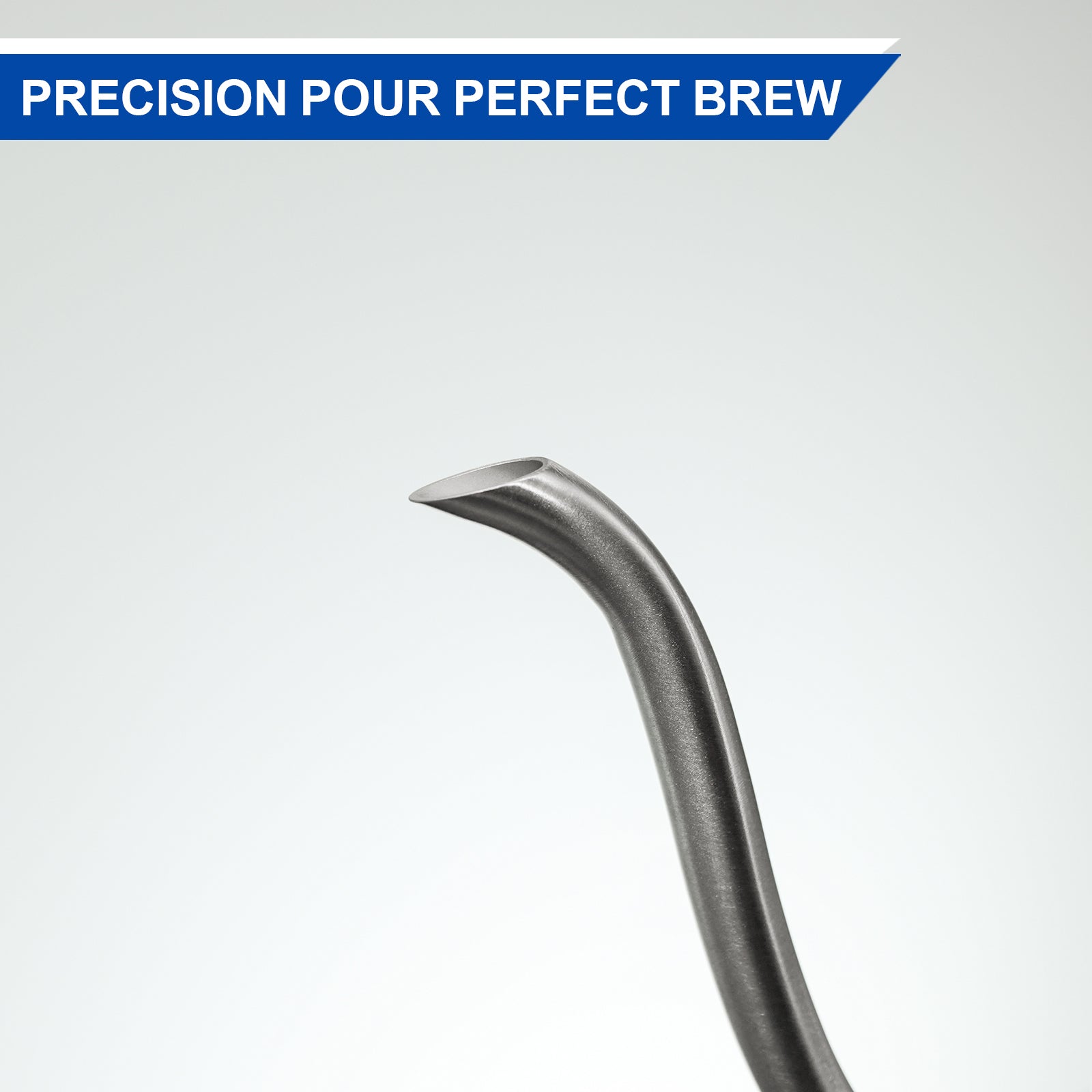 Bonavita Classic 1.0L Gooseneck Precision Temperature Electric Kettle| Coffee Brew and Tea, 1200 Watt, LED Panel, Stainless Steel