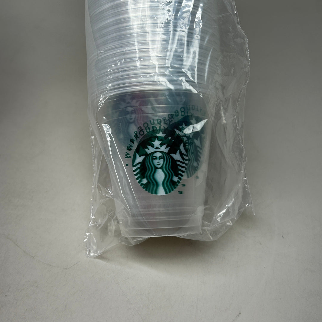 PACTIV EVERGREEN Starbucks (2500 Cups) Plastic Cups 3.5 oz 1237522