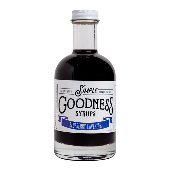 Blueberry Lavender Syrup