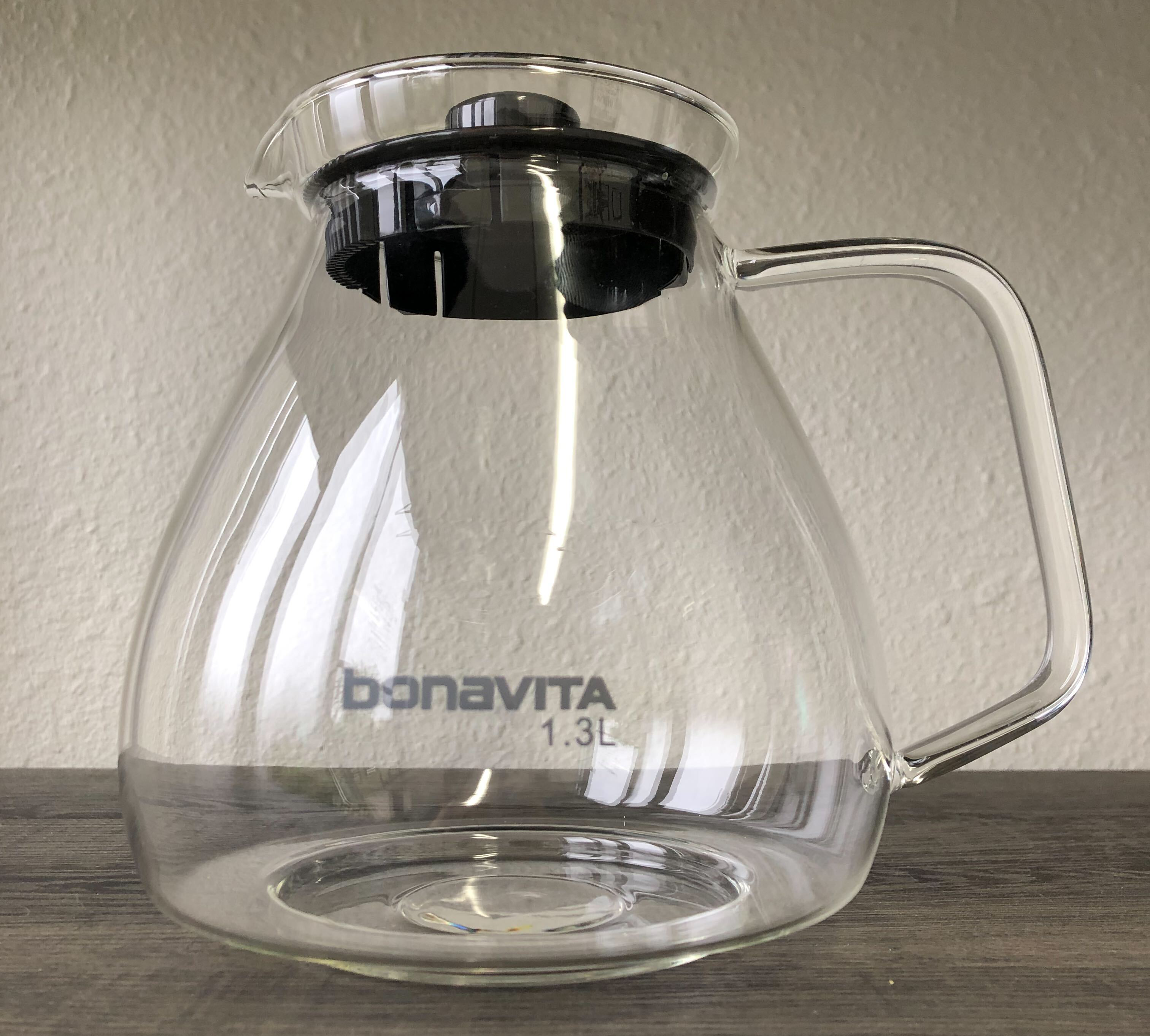 Standard Replacement Glass Carafe with Lid, Fits All 1900 Series Brewers (BV1900TS, BV1901TS, BV1901PW)