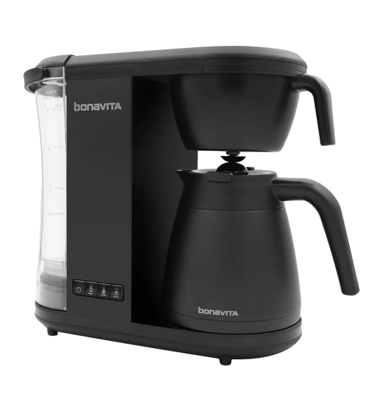 Bonavita Enthusiast 8-Cup Coffee Maker, Stainless Steel Carafe, Matte Black