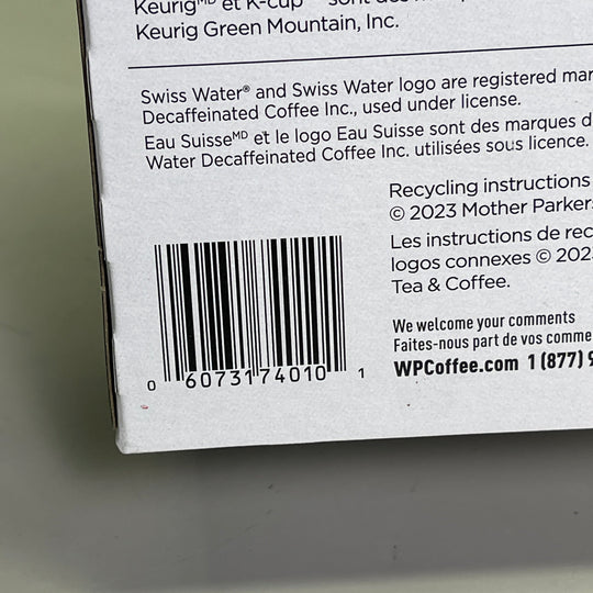 WOLFGANG PUCK (24 PACK) After Dark Decaf Coffee Single Serve Cups BB 10/25