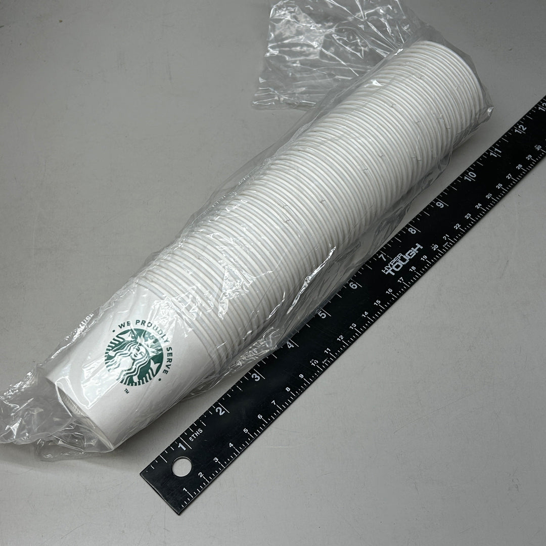 PACTIV EVERGREEN Starbucks (1000 PACK) Paper Cups 4 oz 11095341 (New)