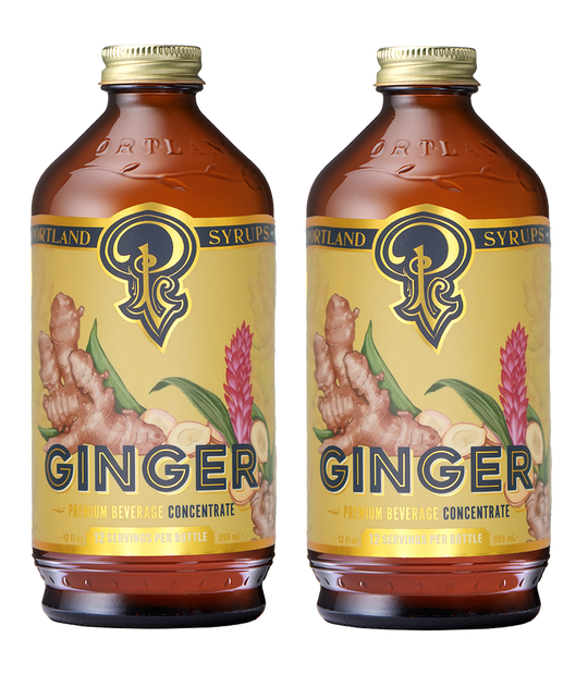 Authentic Ginger Syrup two-pack