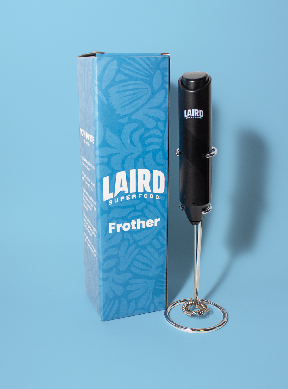 Battery Frother with Case