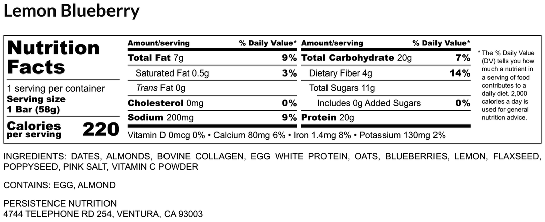 Lemon Blueberry - 12 Pack