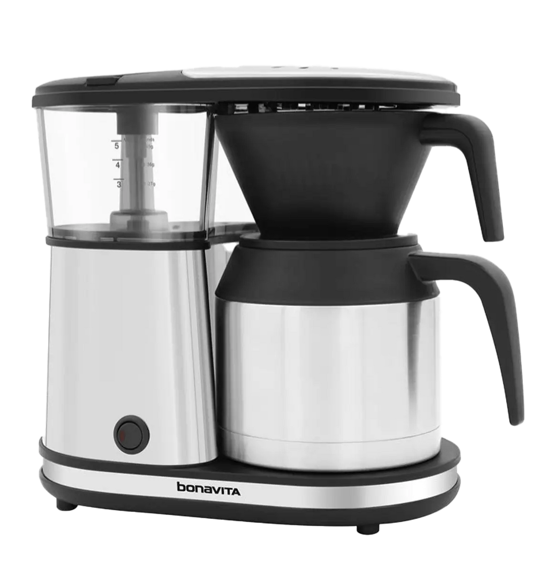 Bonavita 5-Cup Coffee Maker, Thermal Coffee Brewer – Compact, Elegant, and Precise, BPA-Free