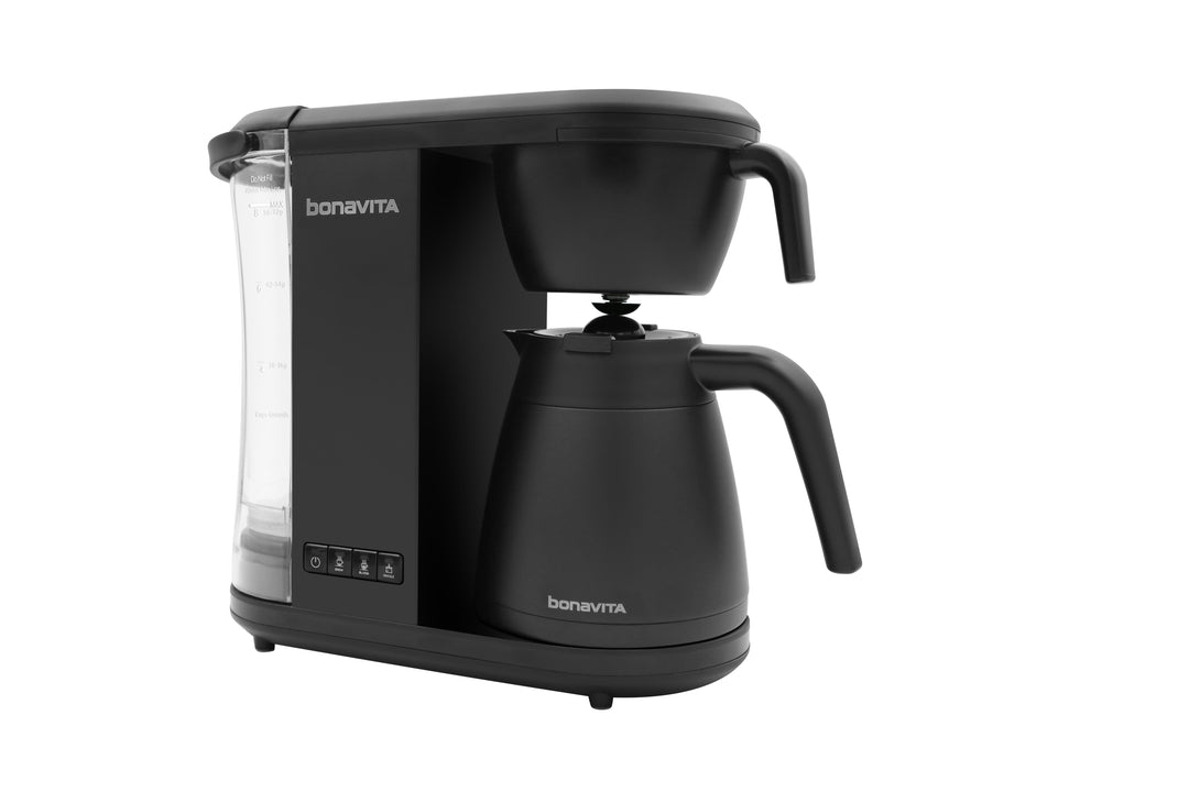 Bonavita Enthusiast 8-Cup Coffee Maker, Stainless Steel Carafe, Matte Black