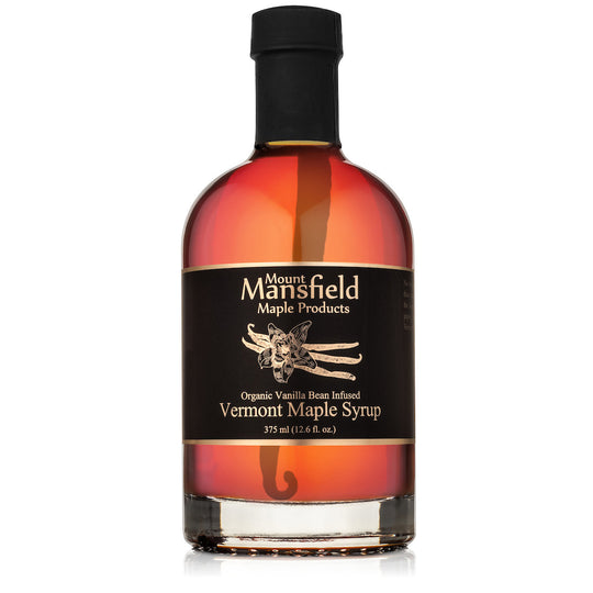 Organic Vanilla Bean Infused Vermont Maple Syrup