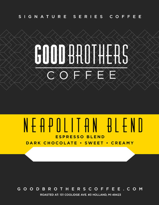 NEAPOLITAN DARK ROAST ESPRESSO BLEND ROASTED