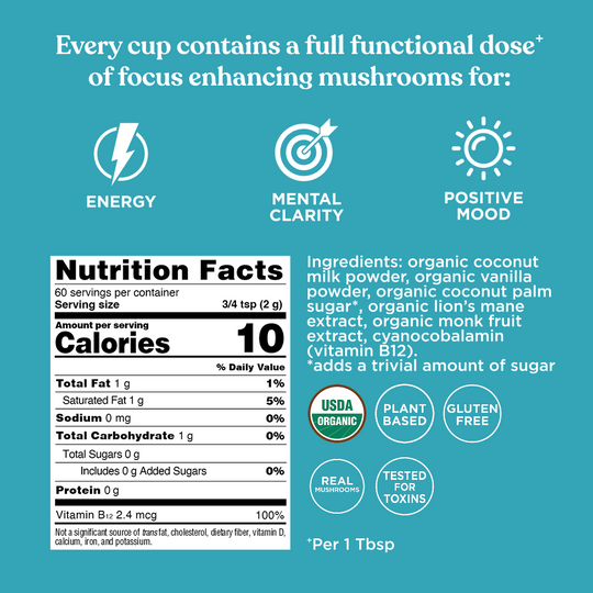 Focus Creamer – Vanilla
