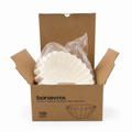 Bonavita Unbleached Flat-Bottom Coffee Filters - 100 Count