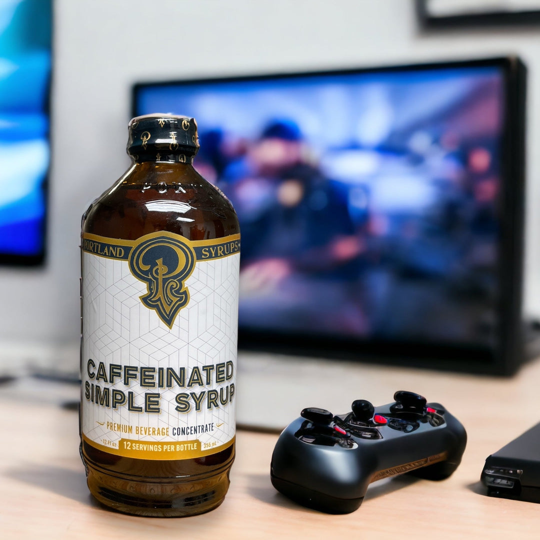 Caffeinated Simple Syrup two-pack