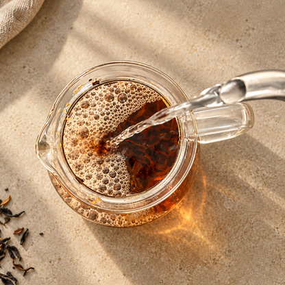 Bonavita Loose Leaf Glass Teapot with Steeping Lid, 1.3L
