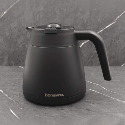 Enthusiast Replacement Thermal Carafe with Lid-Matte Black